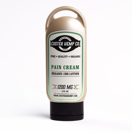 Custer Hemp Organic CBD Pain Cream Lotion